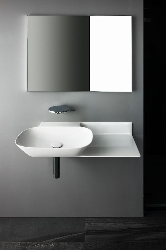 Раковина с полочкой справа Laufen Ino 90х36/45, 8.1330.2.000.104.1