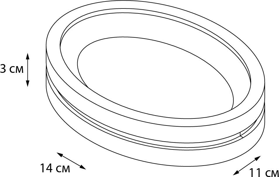 Мыльница Fixsen Nero, FX-240-4
