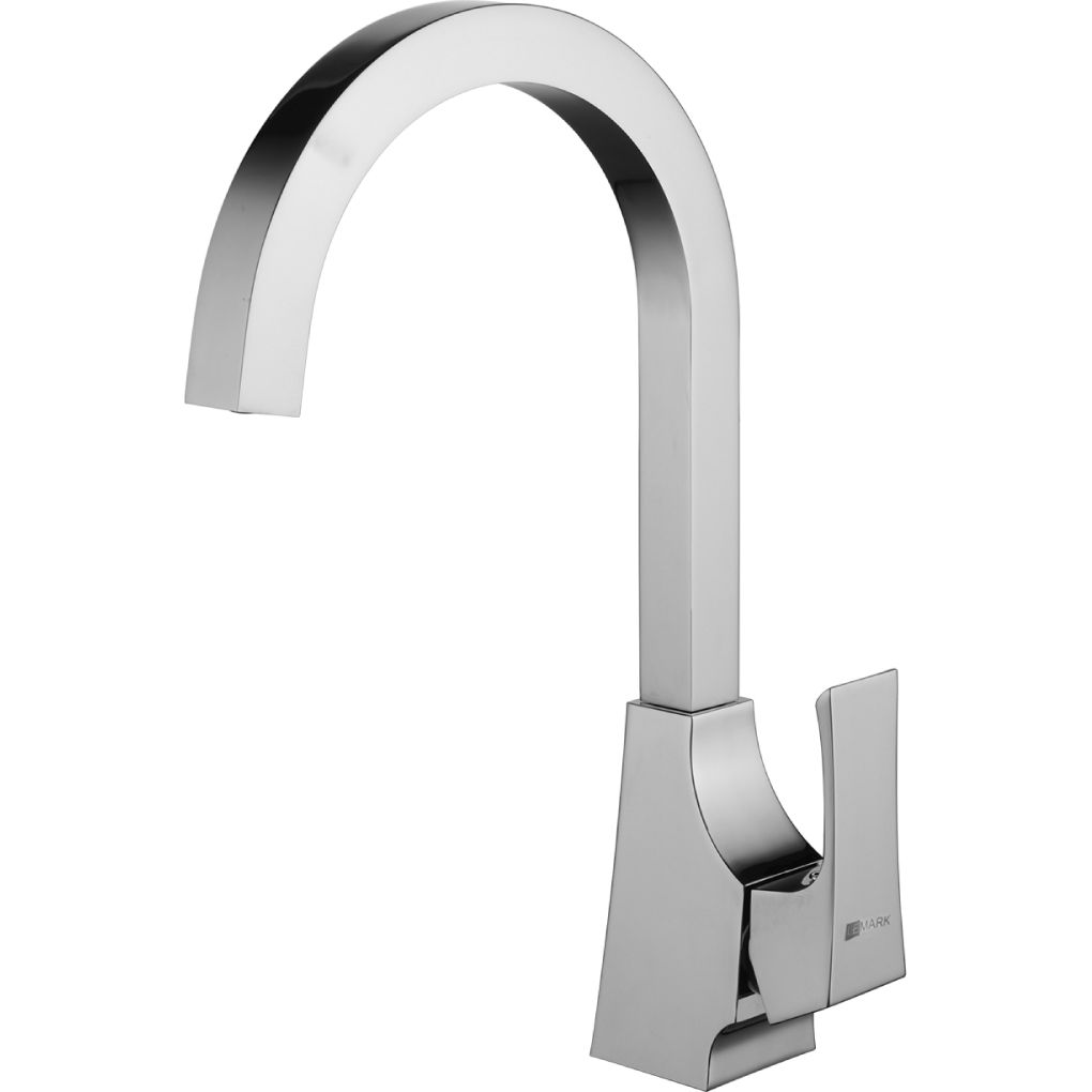 Смеситель для кухни с высоким поворотным изливом Lemark Unit, LM4555C