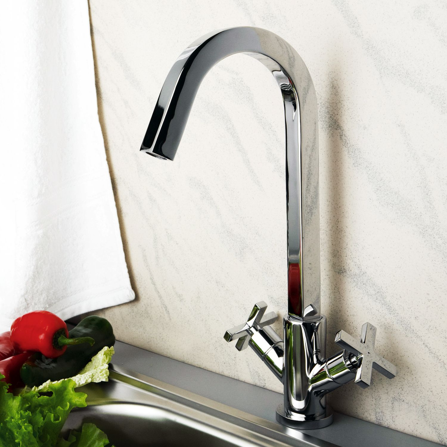 Смеситель для кухни WasserKRAFT Weser, 7847