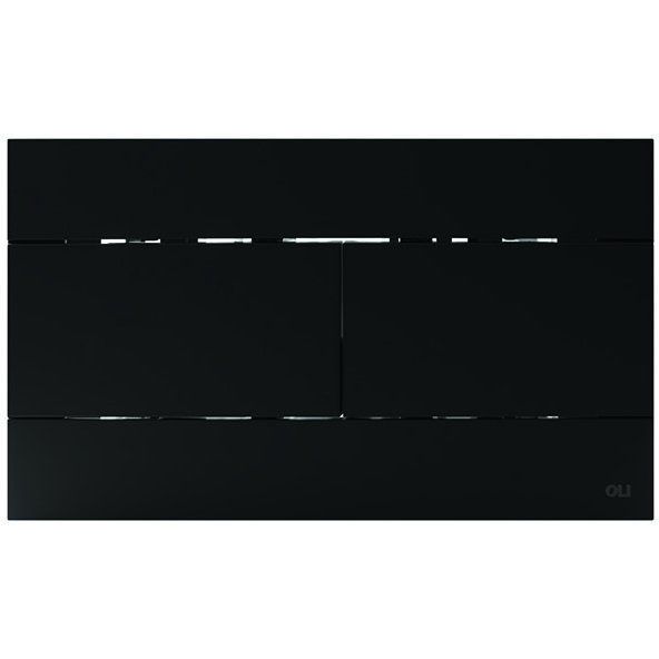 Панель OLI Slim черный Soft-Touch, 659055