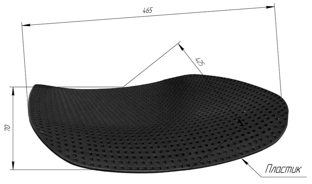 Сидение Sheffilton SHT-ST85 бежевый RAL1013, 12746