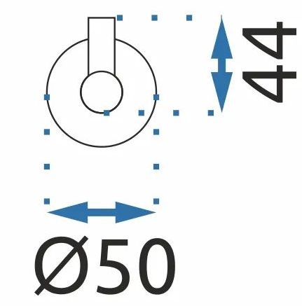 Вешалка для полотенец Rea Mist 03 Gold, REA-80023
