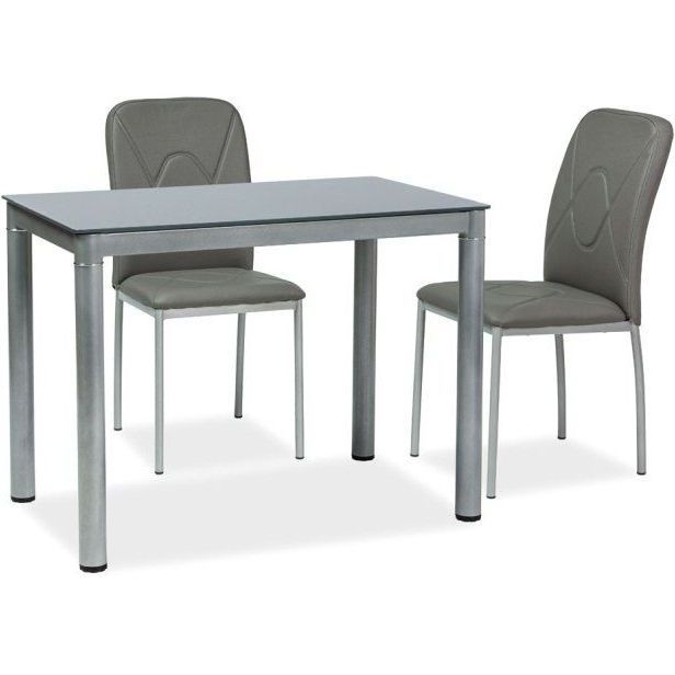 Стол обеденный Signal Galant серый 100, GALANTSZ100X60