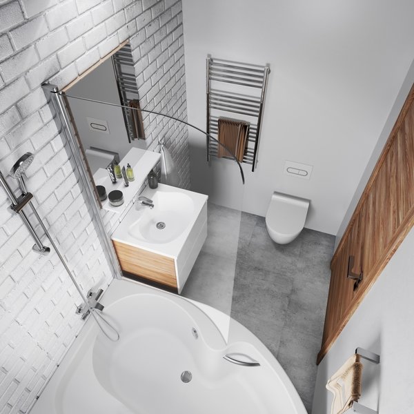 Шторка для ванны Ravak CVSK1