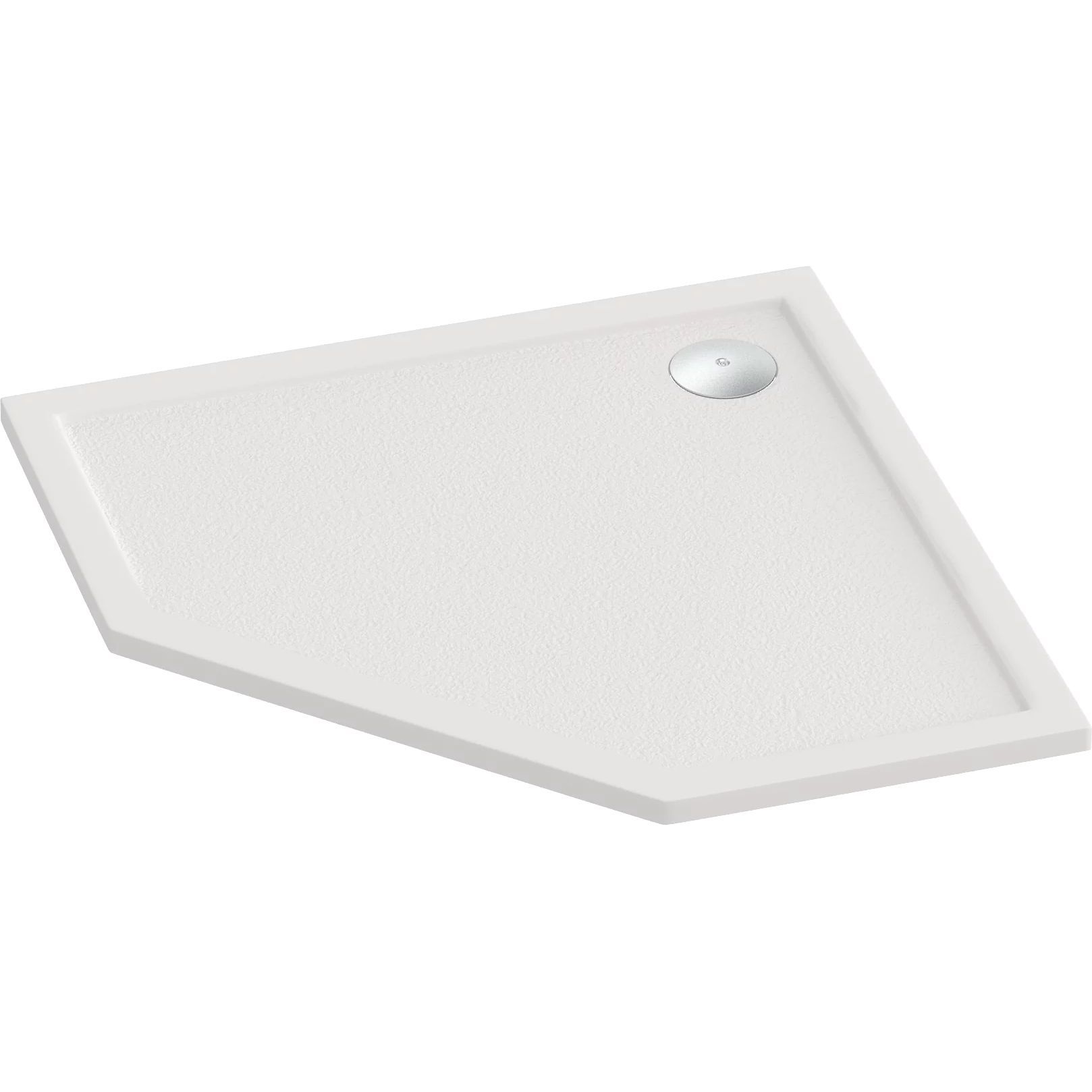 Мраморный душевой поддон Good Door Пента 90