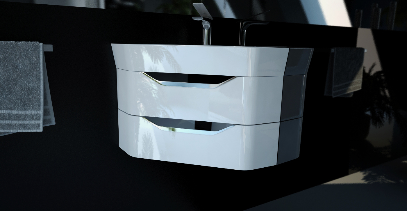 Раковина Andrea Quartz, 50x50