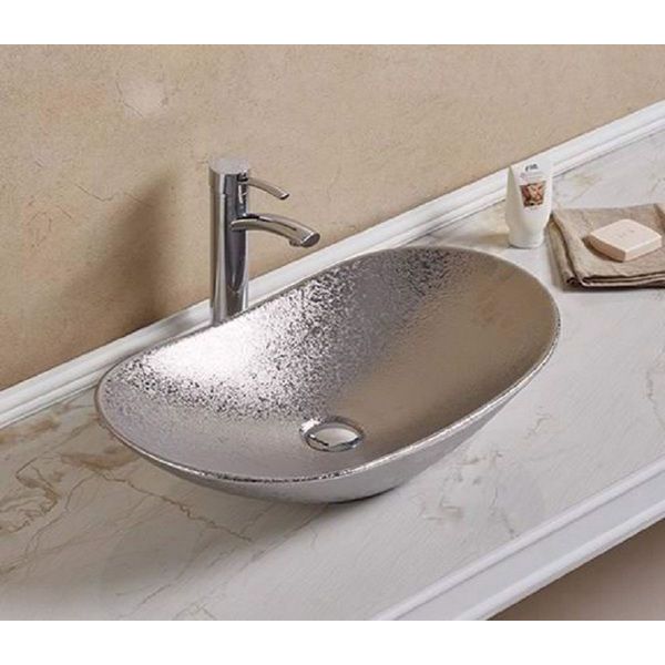 Раковина для ванной Ceramalux 61.5x36, 7811ASS