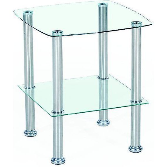 Стол журнальный Halmar Canaria бесцветный, V-CH-CANARIA-LAW