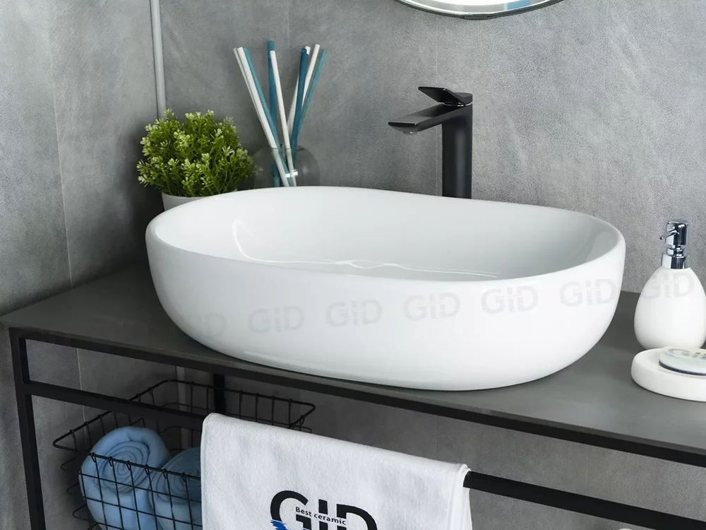 Умывальник Gid N9026A 60x40, 51112