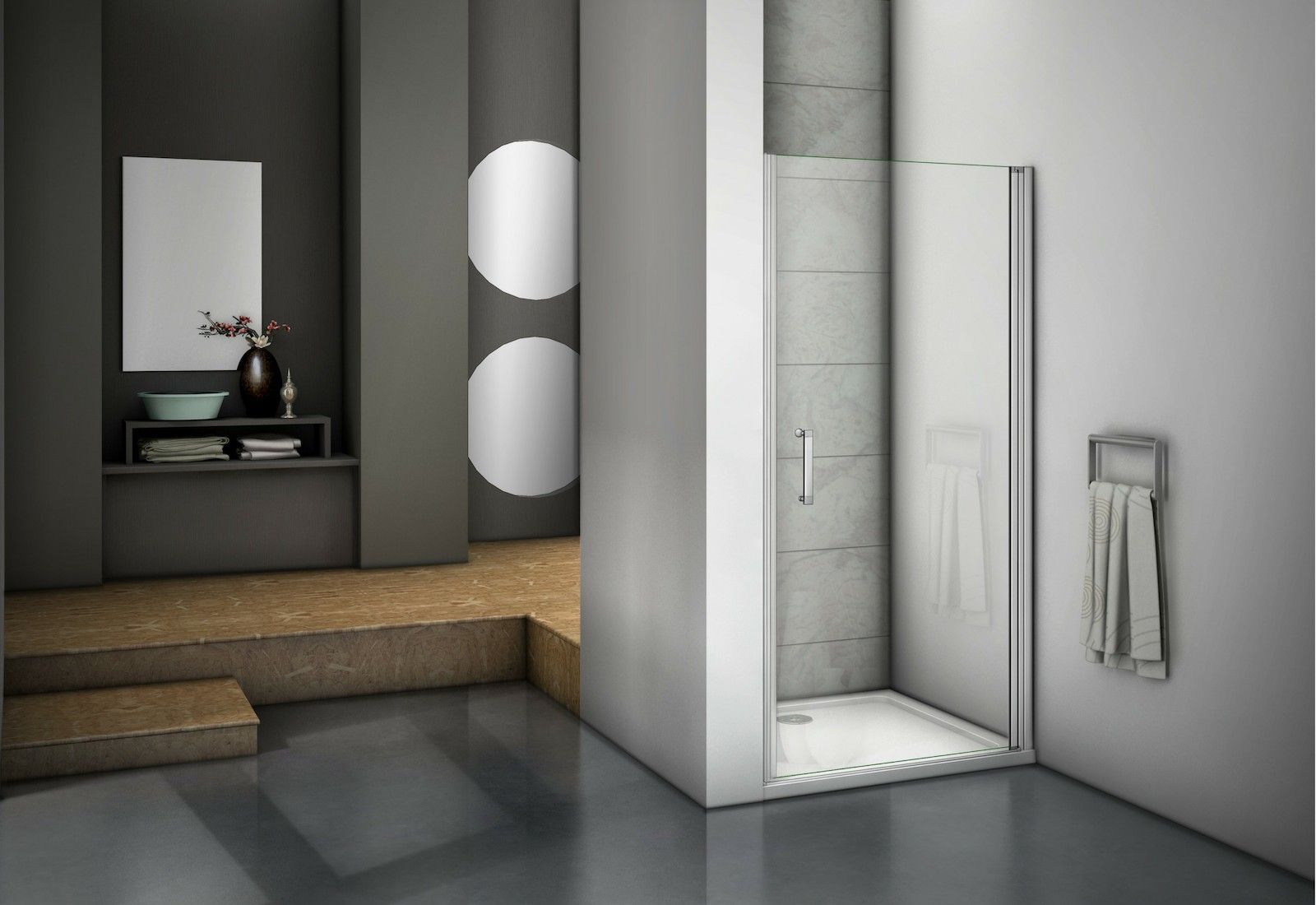 Душевая дверь Good Door Mokka DR