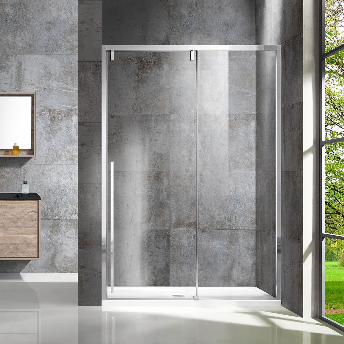 Душевая дверь Vincea Lugano 160, VDS-1L160CL-1