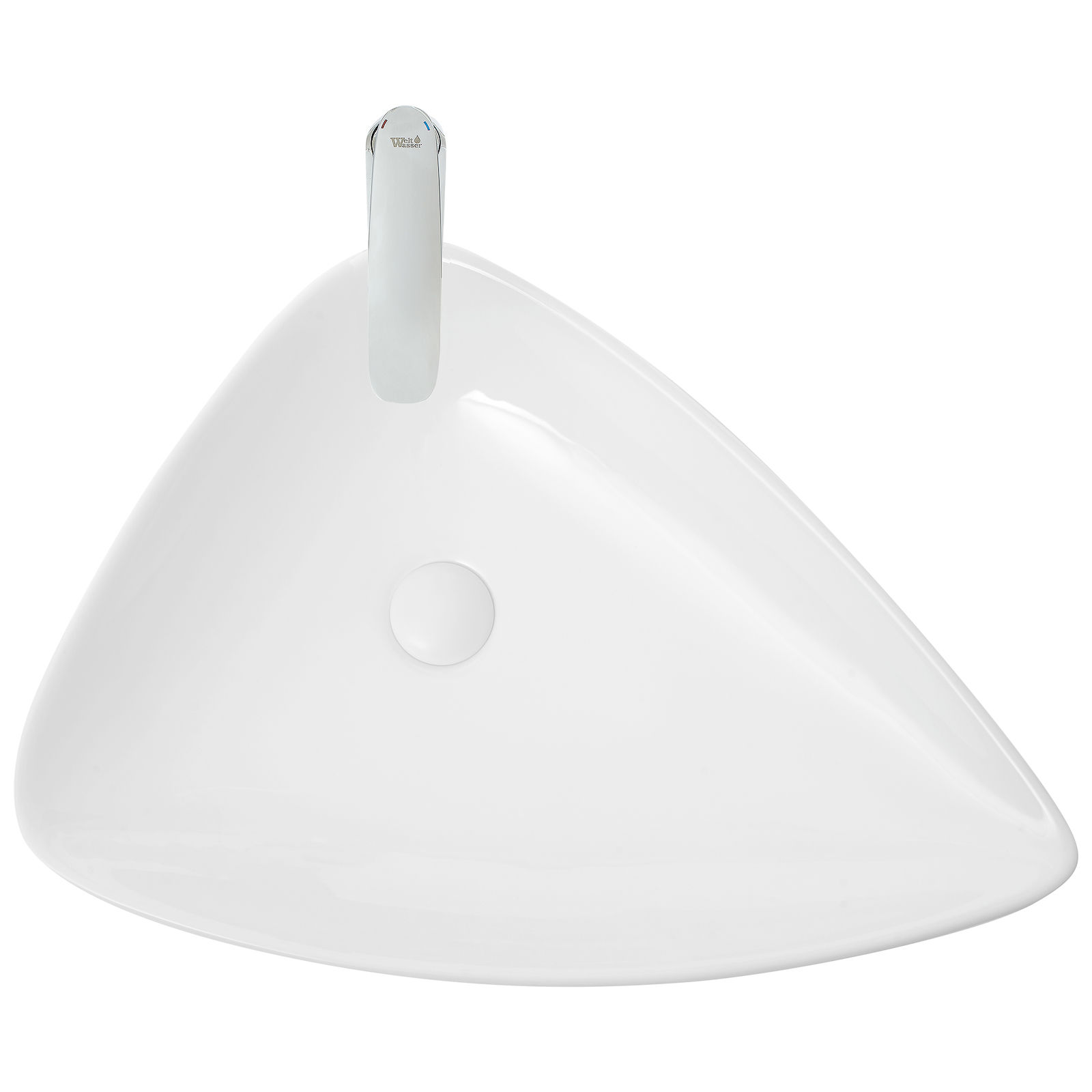 Раковина накладная WeltWasser ELBACH 1043 65.5x46