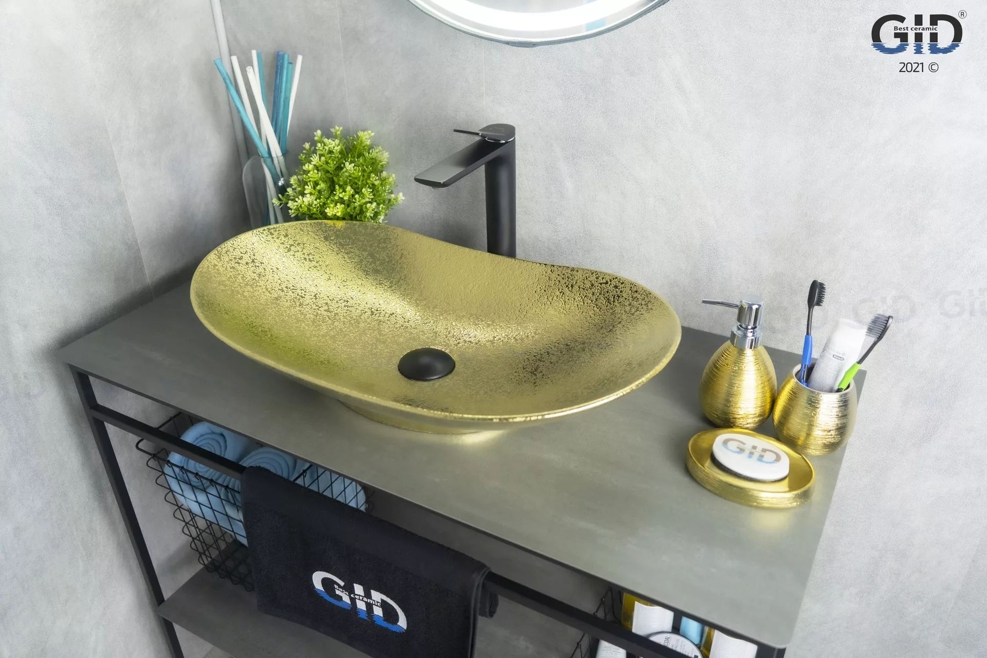 Умывальник Gid GD9811 61x37, 53340