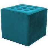 Пуф Signal Lori Velvet Bluvel 85 бирюзовый, LORIV85