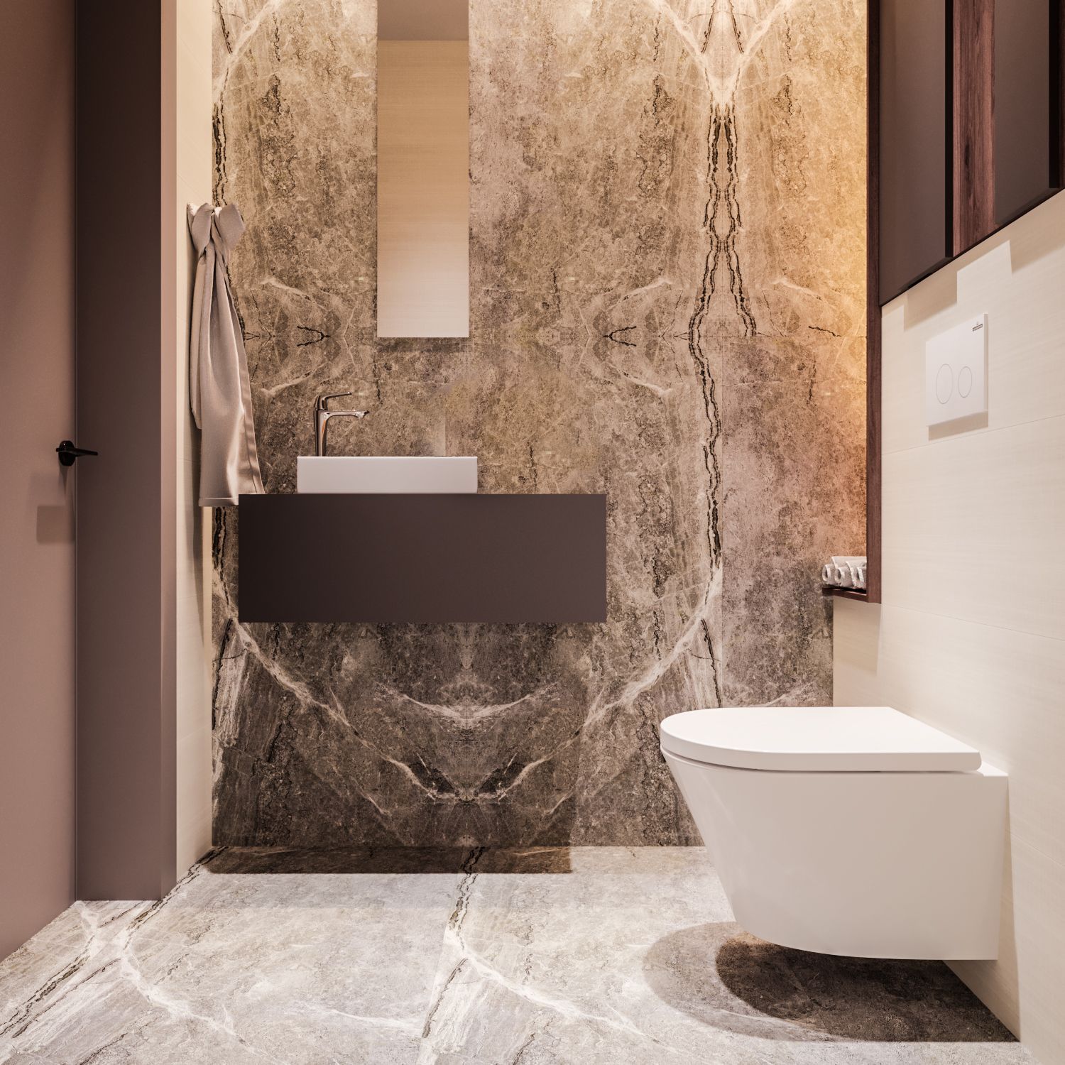 Подвесной унитаз Lavinia Boho Biore Compacto Rimless, 330402CR