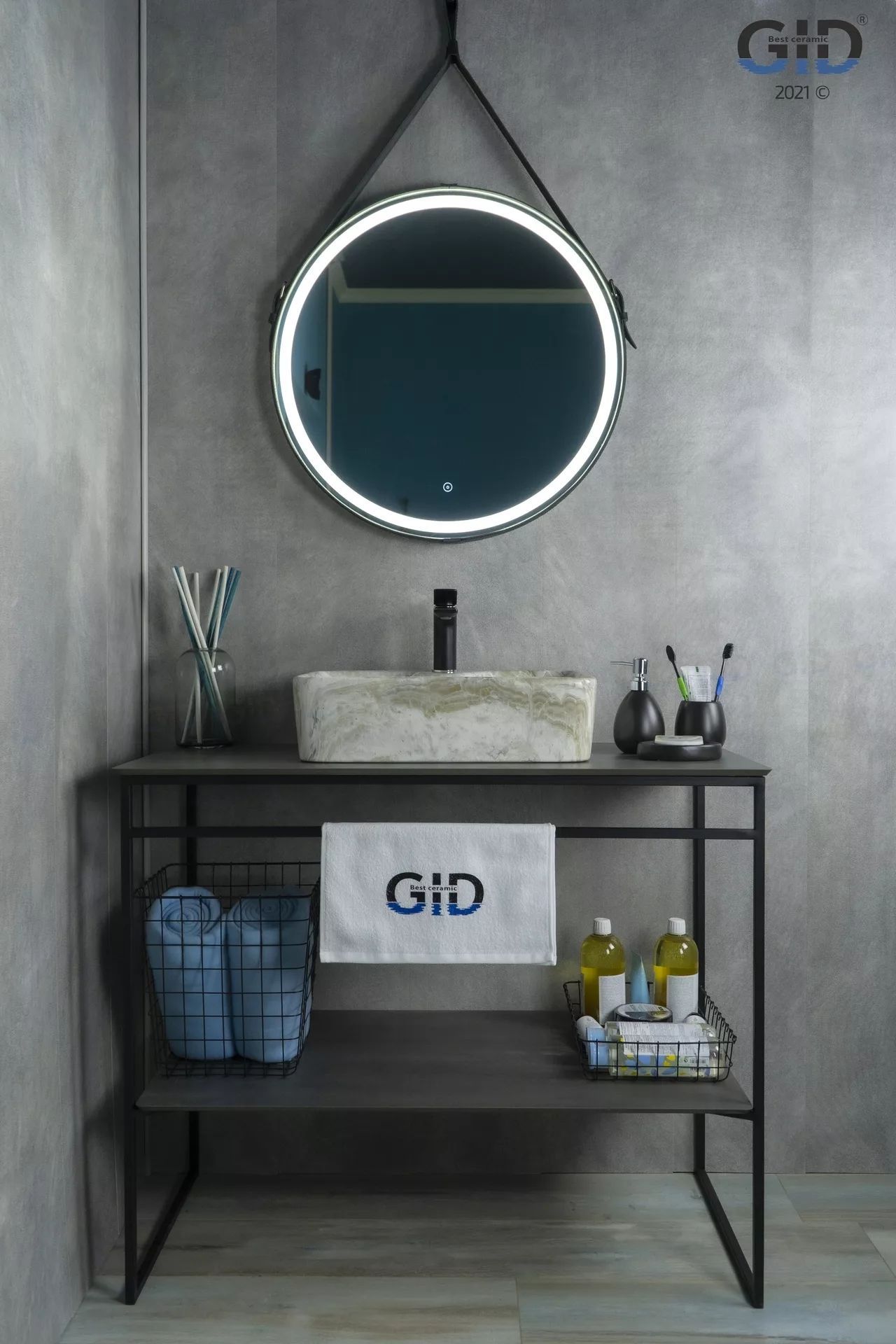 Умывальник Gid MNC605 48x37, 54460