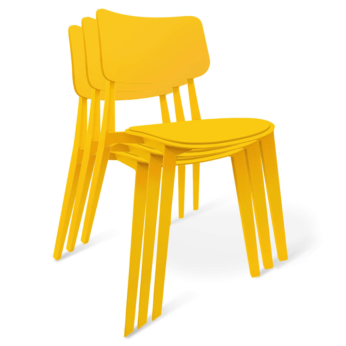 Стул Sheffilton SHT-S110-P желтый/желтый, 188776