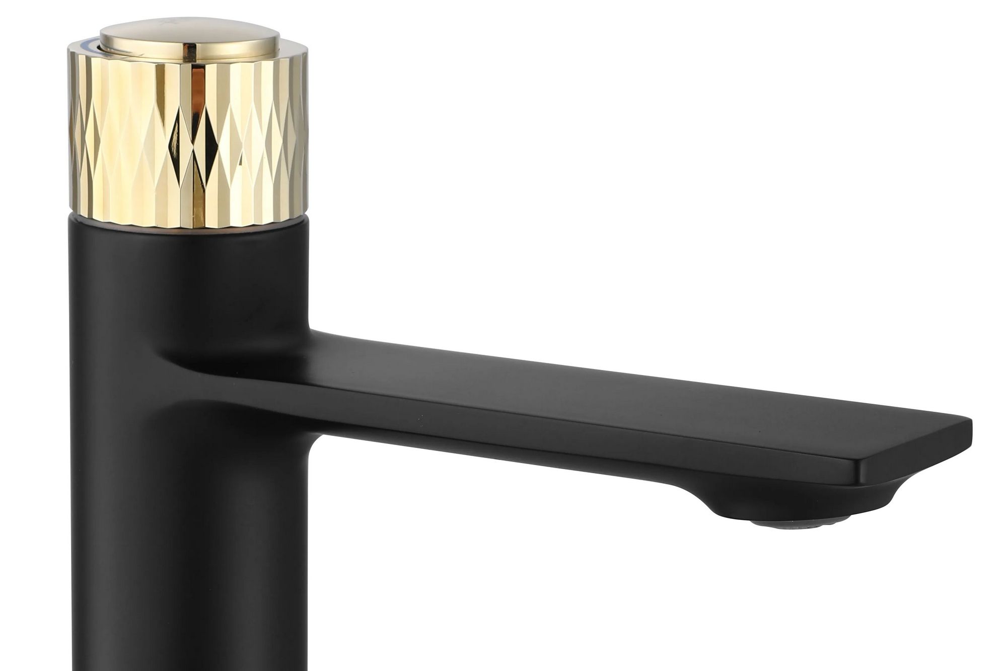 Смеситель для умывальника Rea Storm Black/Gold, REA-B9987