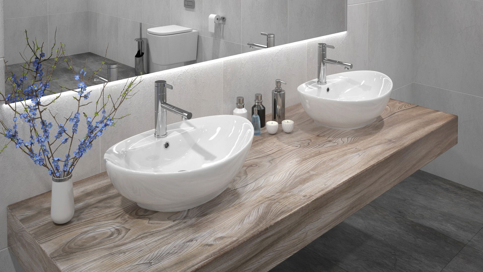 Умывальник Rea Cindy 58.5x39, REA-U0155