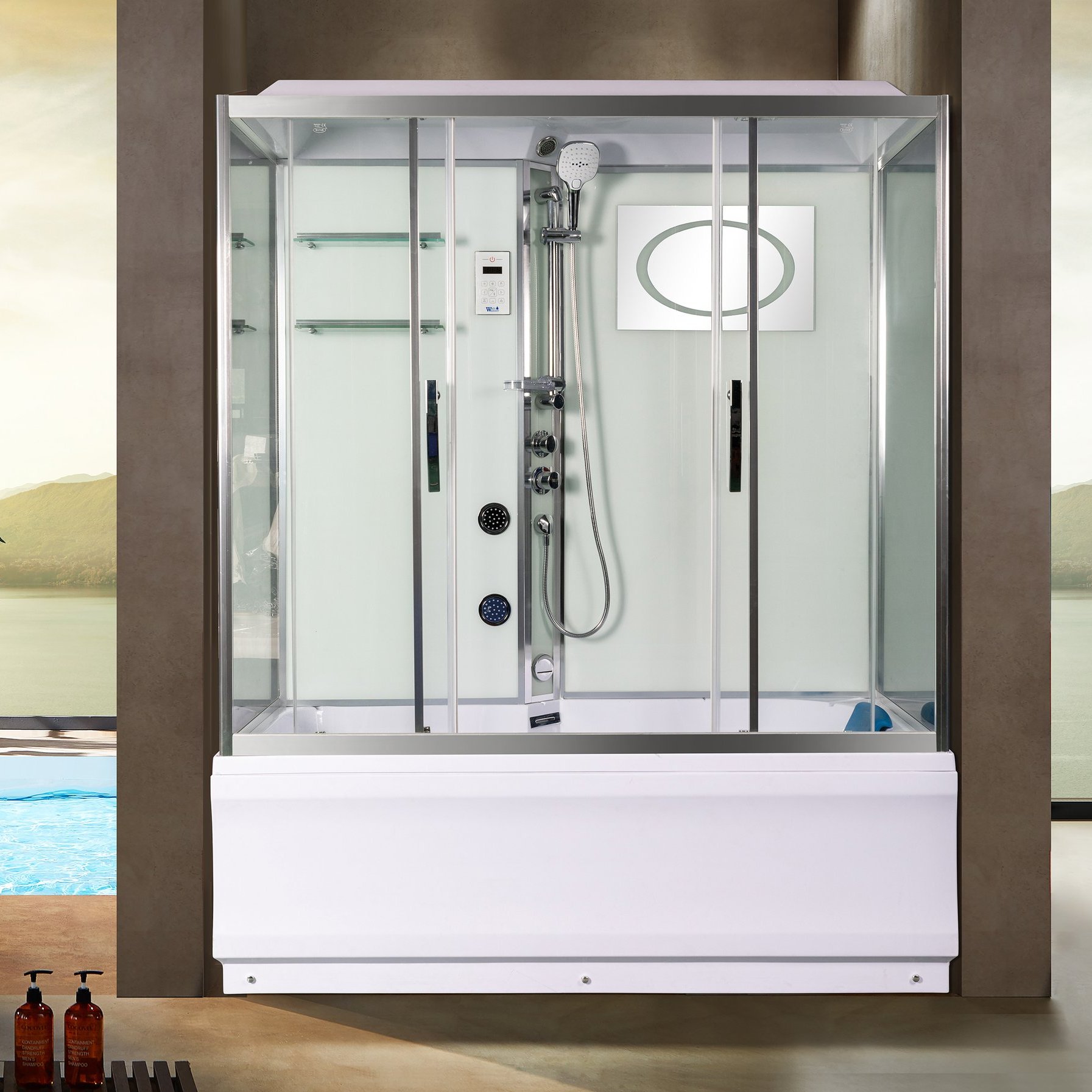 Душевая кабина WeltWasser WW500 EMMER 170/85/55