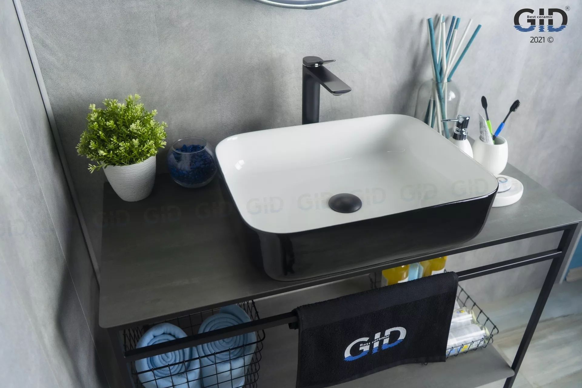 Умывальник Gid NC366 50x39, 52205