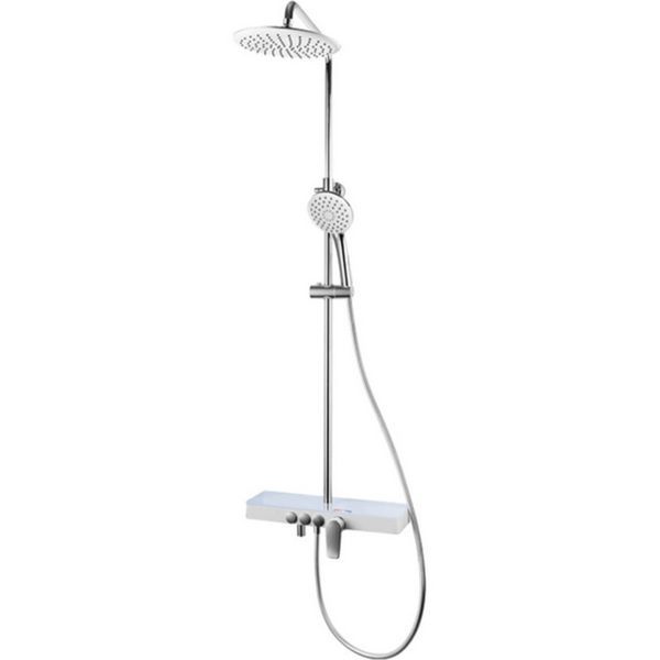 Смеситель для ванны с верхним душем, Iddis Shelfy, SHESB3Fi06