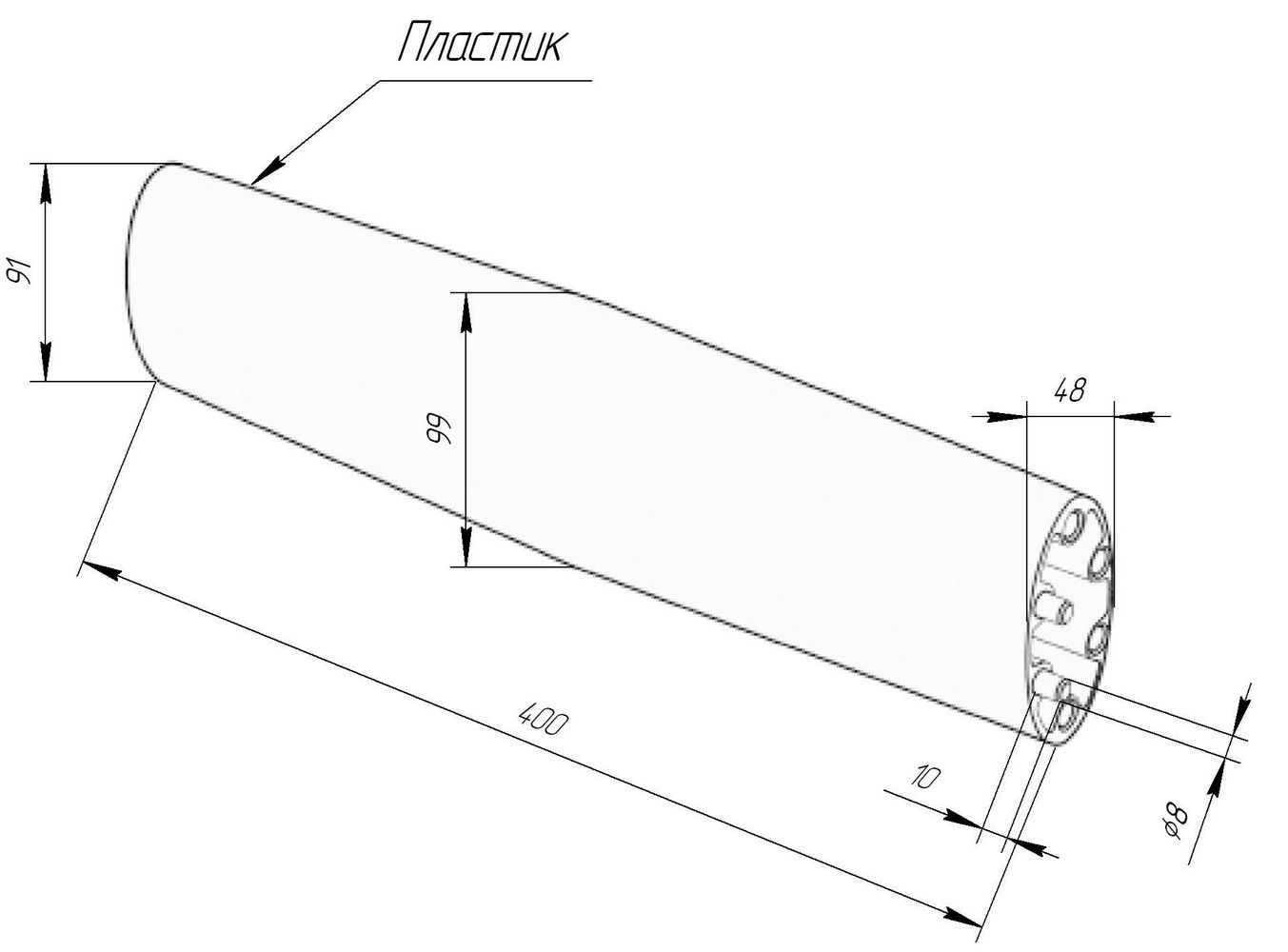 Основание для стола Sheffilton SHT-TU30-2 белый, 182768