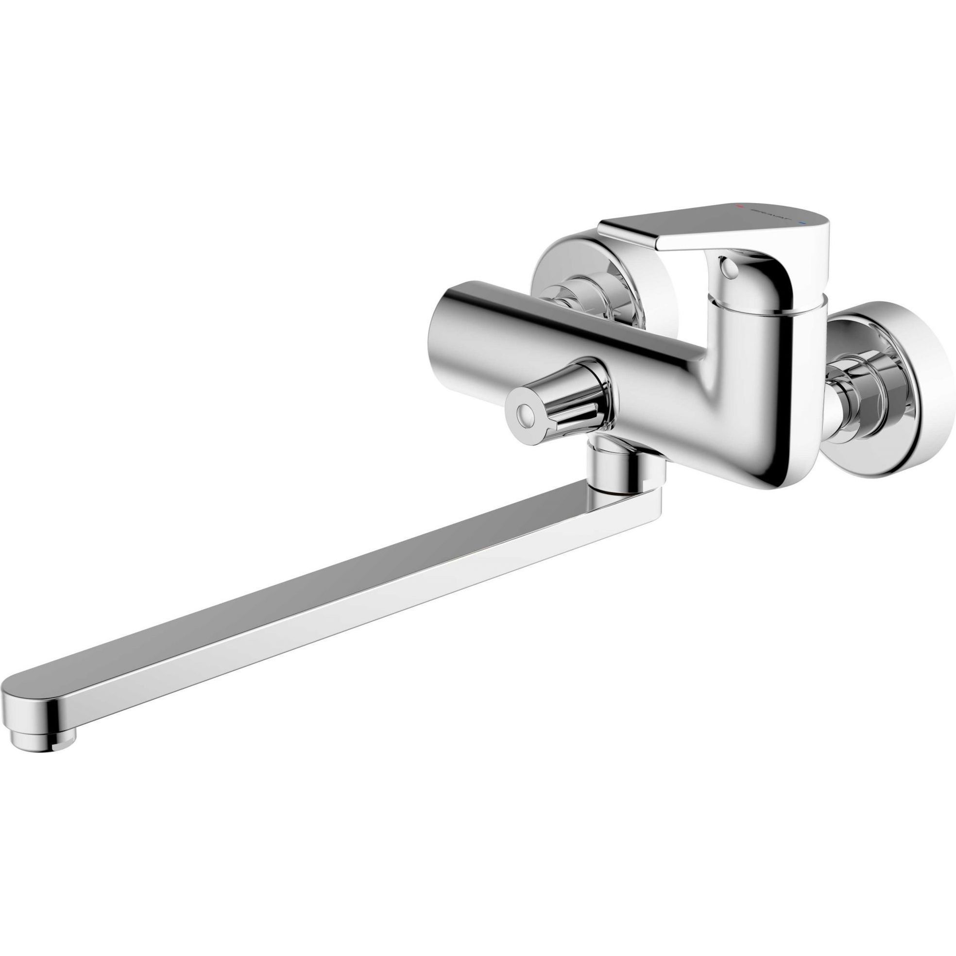 Смеситель для ванны и раковины Bravat Vega F6119177CP-01L