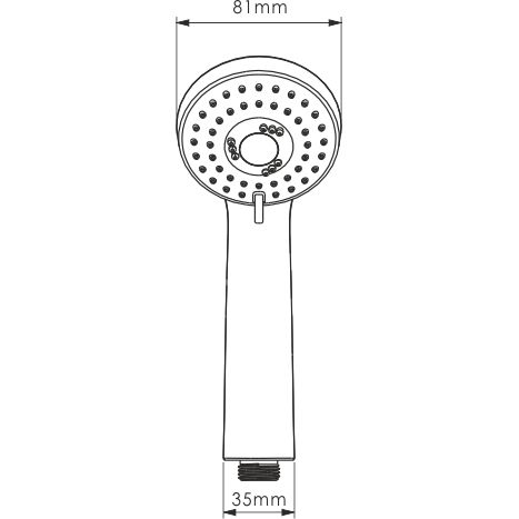 Лейка 3-функциональная WasserKRAFT, A120