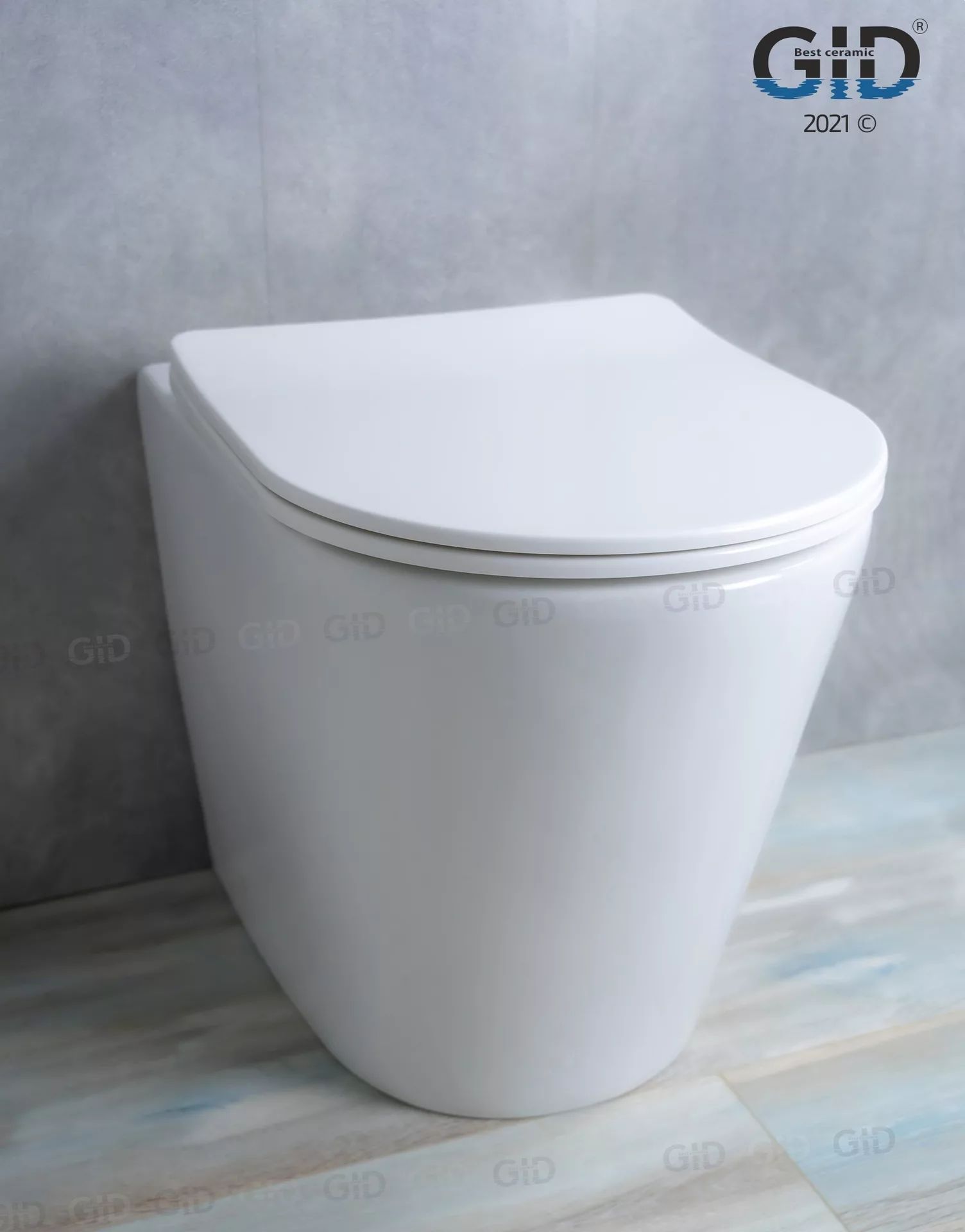 Унитаз приставной Gid TRS-263, 62211Y