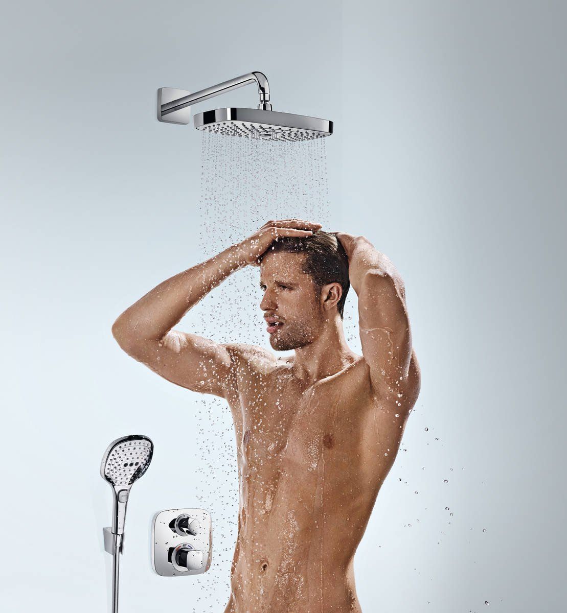 Панель скрытого смесителя Hansgrohe Ecostat E, 15708000
