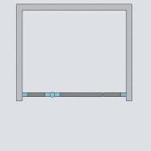 Двери в нишу Radaway Arta DWJS