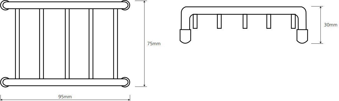 Мыльница Bemeta Cytro, 104708182