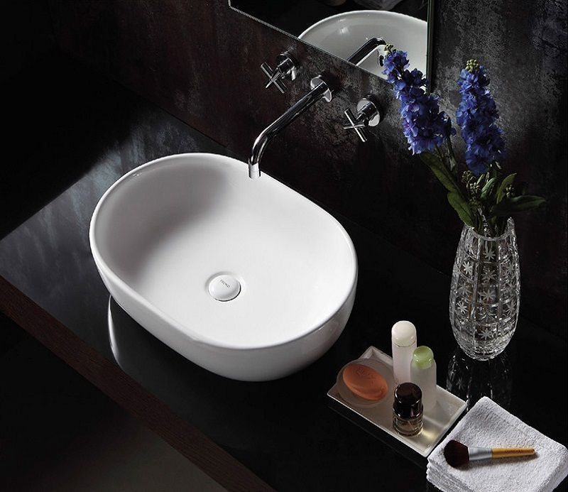 Раковина для ванной Ceramalux 60x40, 9026А