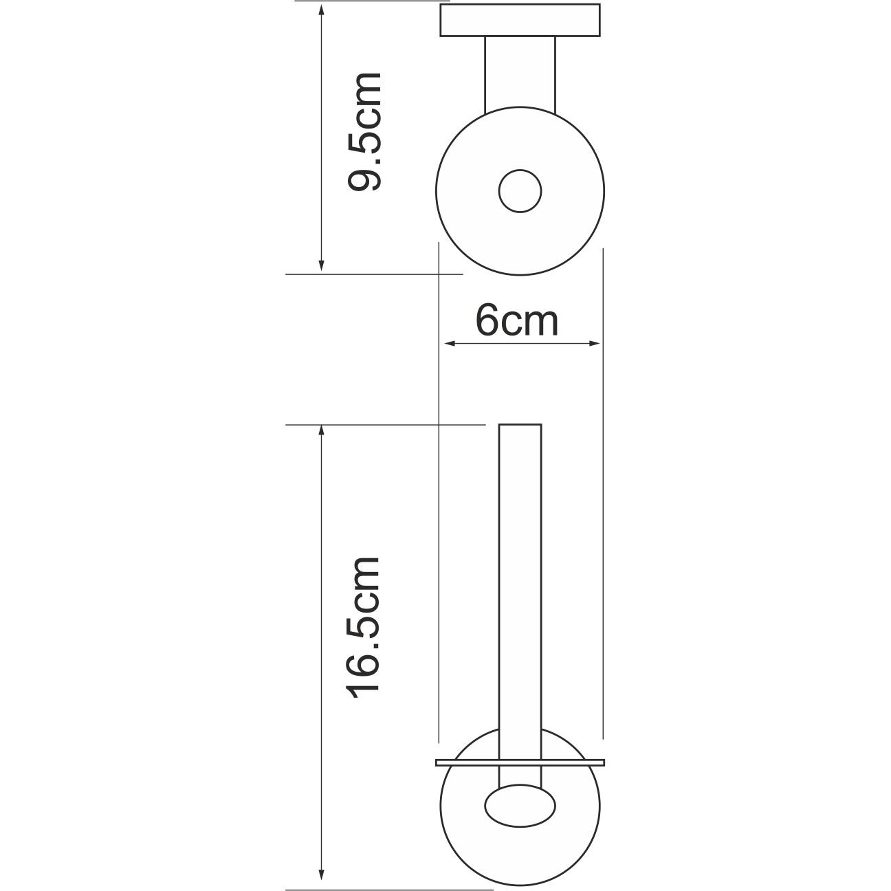 Держатель туалетной бумаги WasserKRAFT Rhein, K-6297