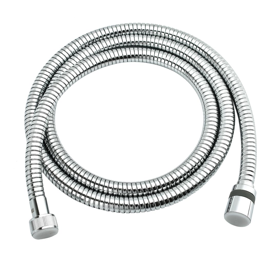 Шланг душевой двухзагибный растяжной от 1.5 до 2 м сталь Lemark, LE8032S