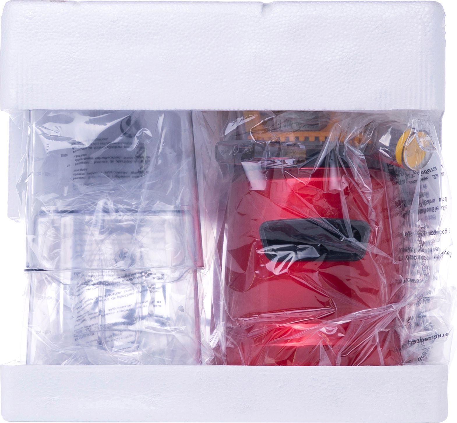 Соковыжималка шнековая Maunfeld вишневый MF-931CH