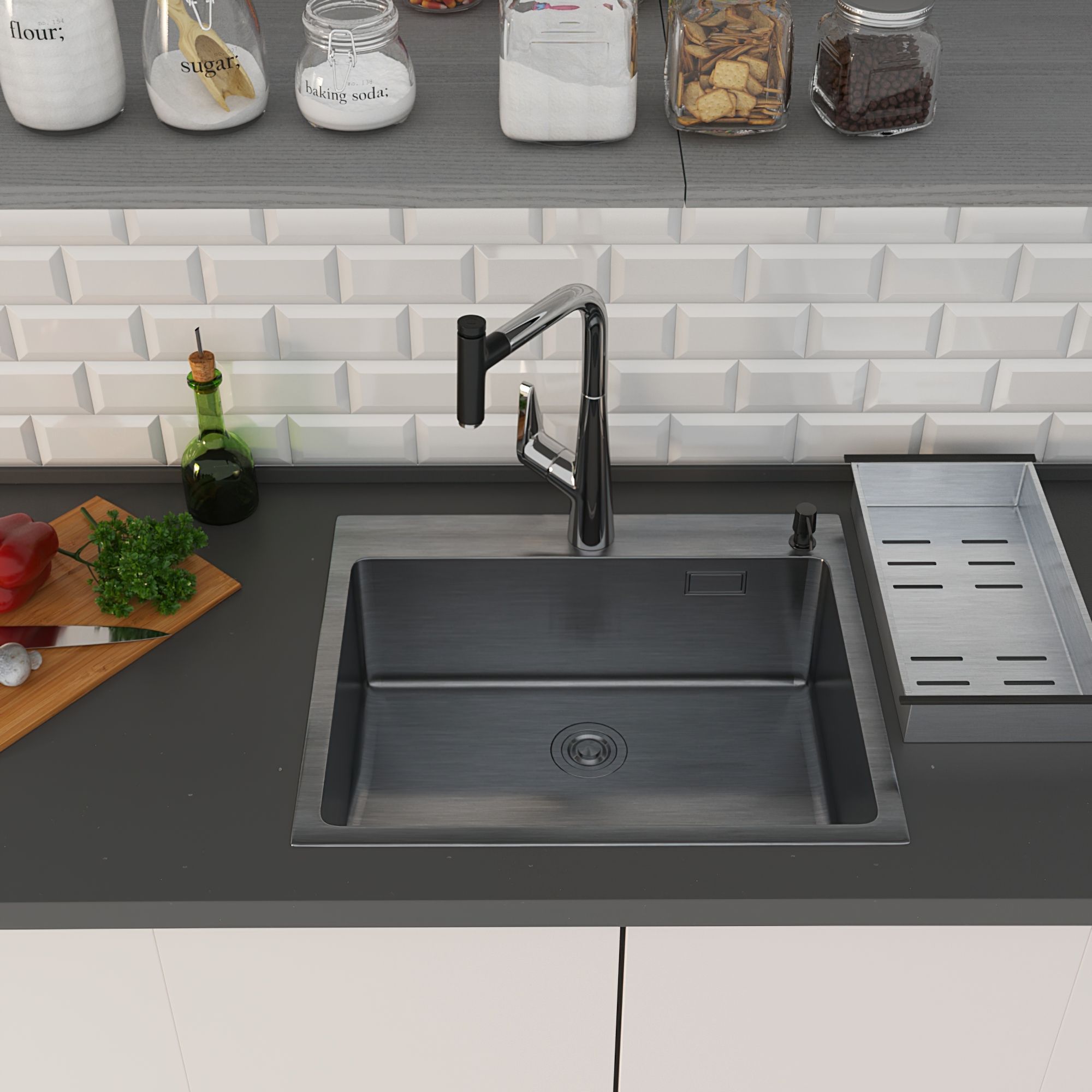 Мойка Roxen Simple 60x50, 560220-60B