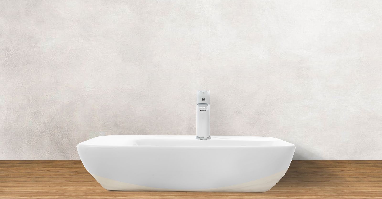 Раковина накладная WeltWasser ELBACH 1004 58x44