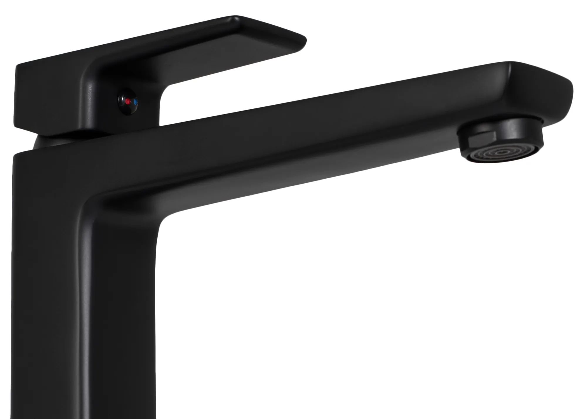 Смеситель для умывальника высокий Rea Orix Black, REA-B8467