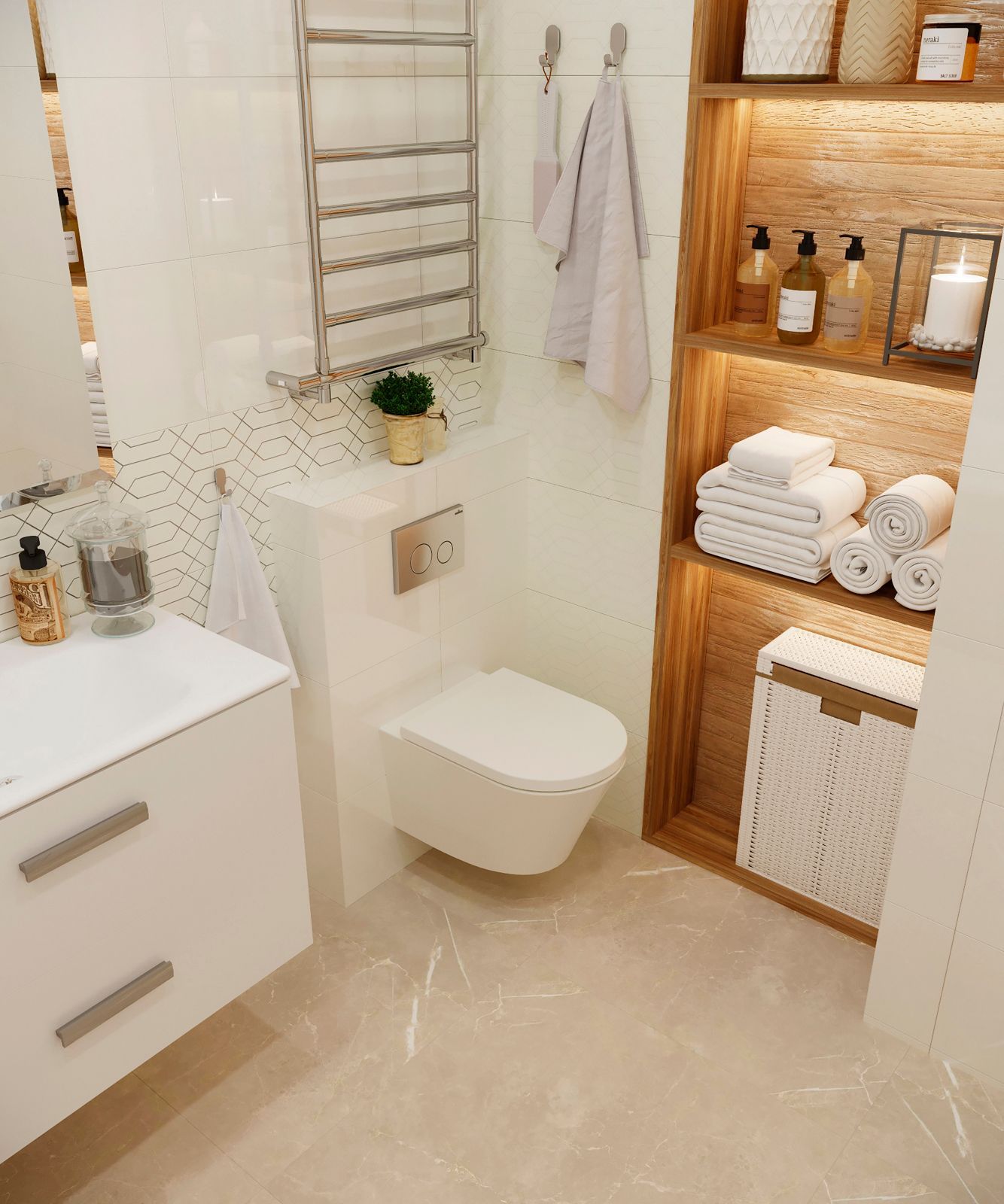 Подвесной унитаз Lavinia Boho Biore Rimless, 3304003R