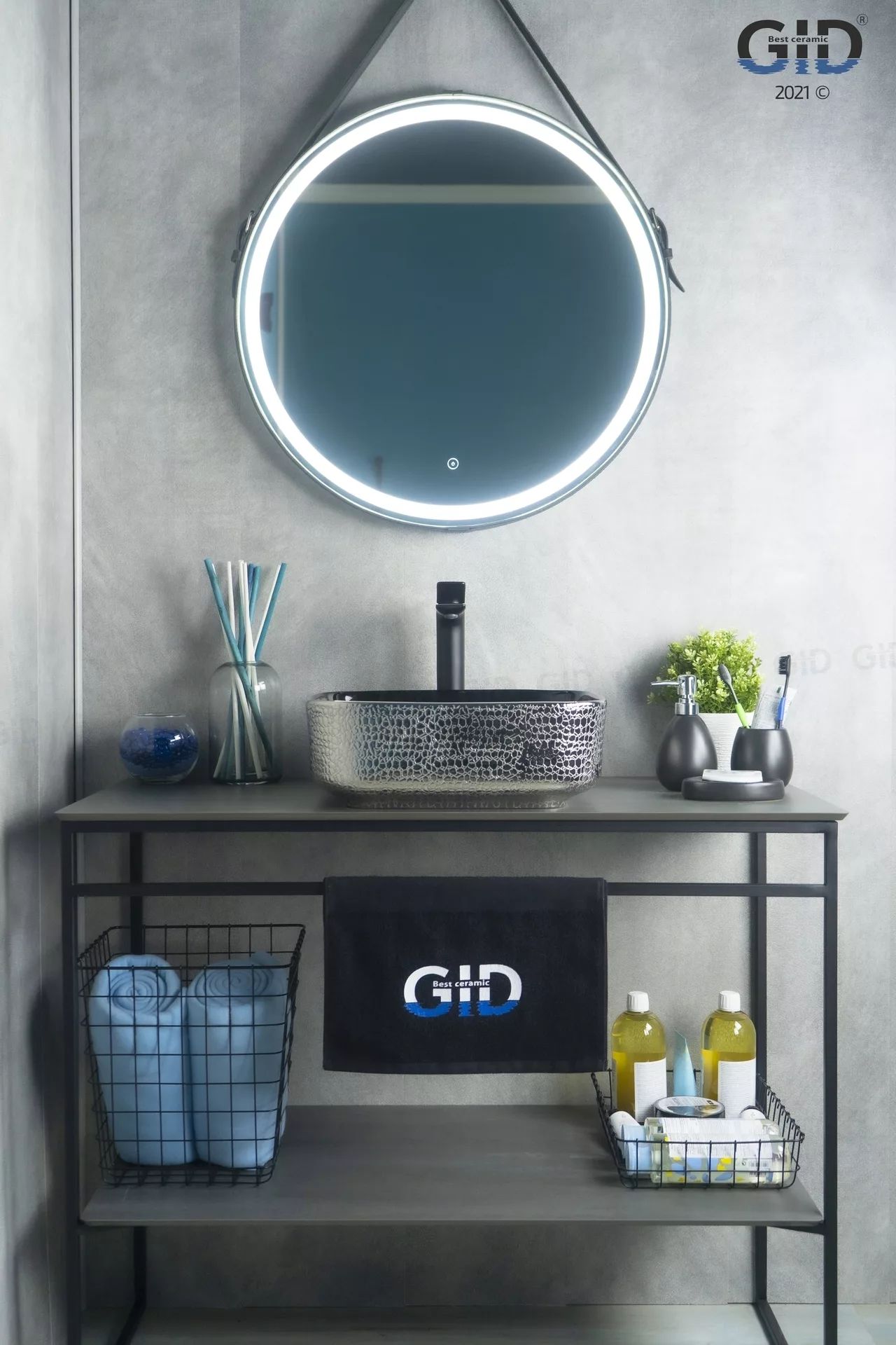 Умывальник Gid D1303H020 38.5x38.5, 53311