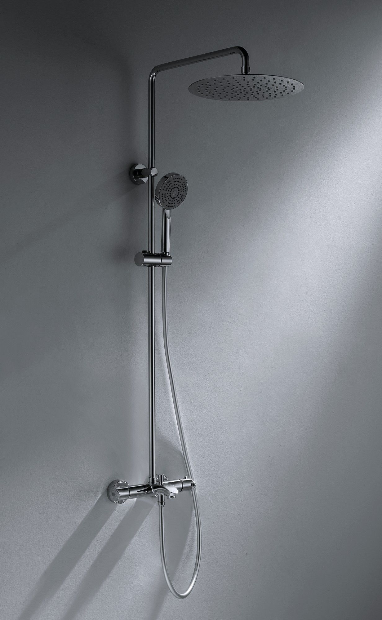 Душевая колонна со смесителем Bravat Waterfall, F639114C-A2