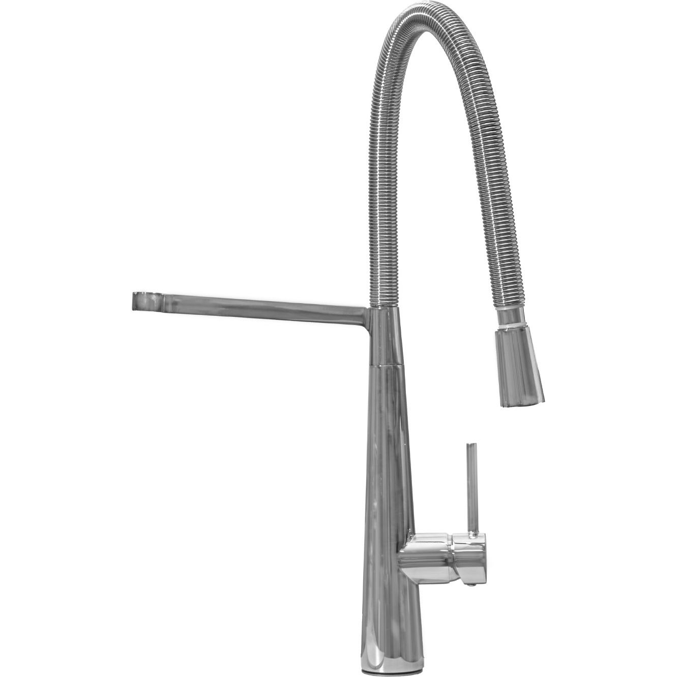 Смеситель для кухни с пружинныи изливом Ahti Kemi, KM813019