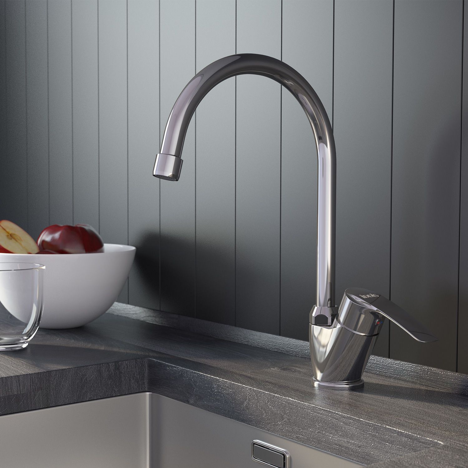 Смеситель для кухни, Iddis Ray, RAYSB00i05