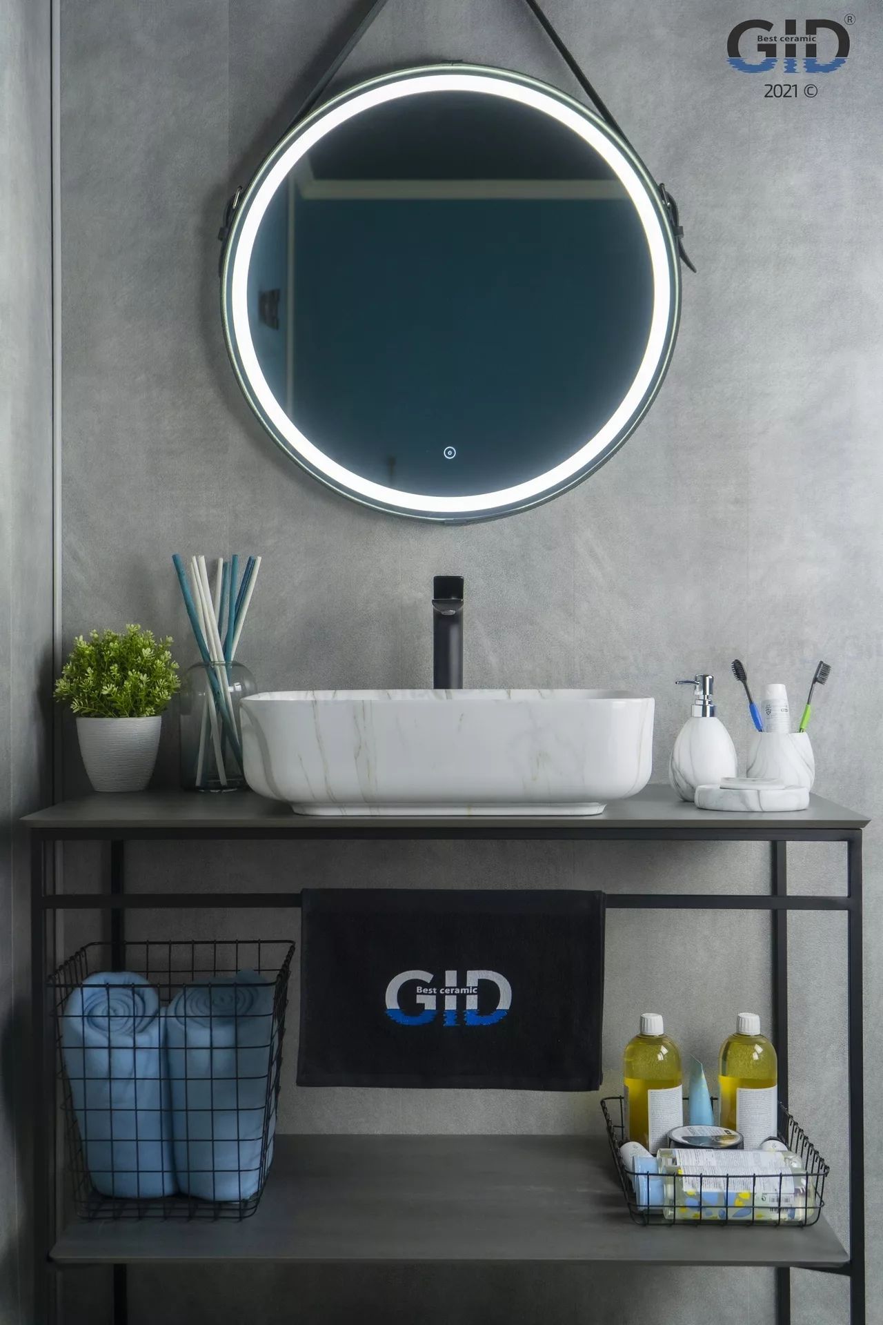 Умывальник Gid MNC190 50x39, 54426