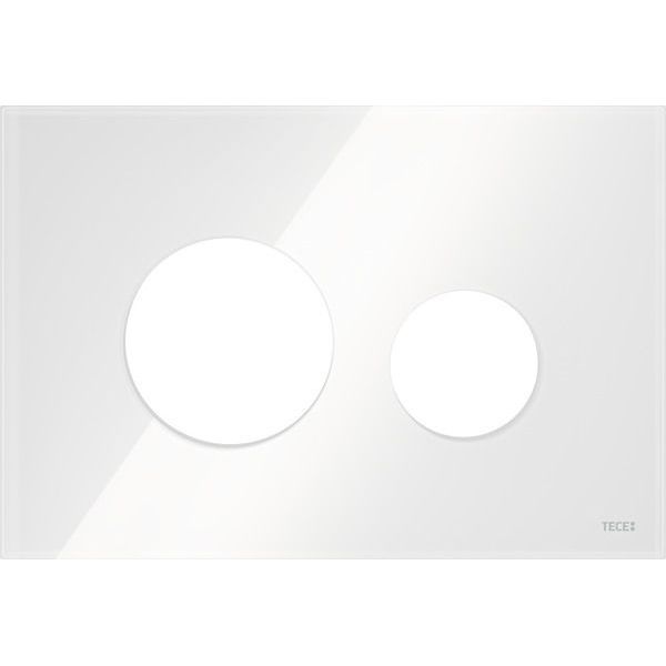 Лицевая панель стекло белое TECEloop modular, 9240671