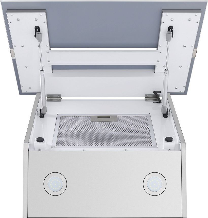 Кухонная вытяжка Maunfeld Mersey 60 белый/вставка сатин