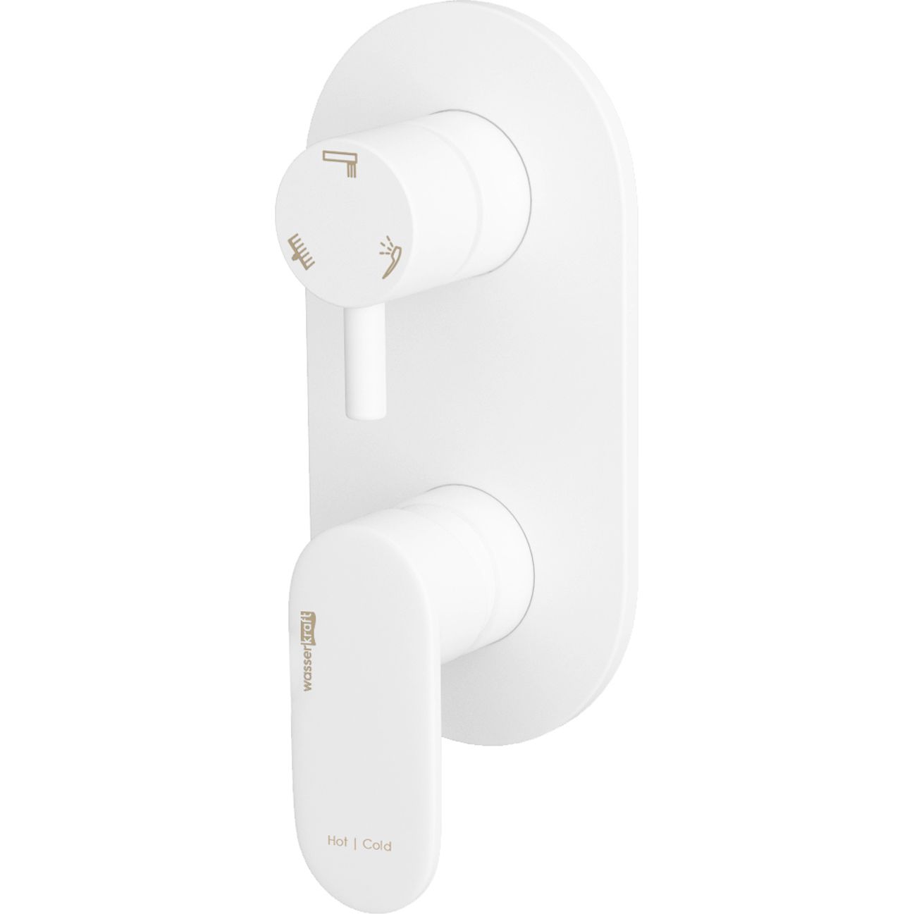 Смеситель для ванны и душа WasserKRAFT Mindel, 8571